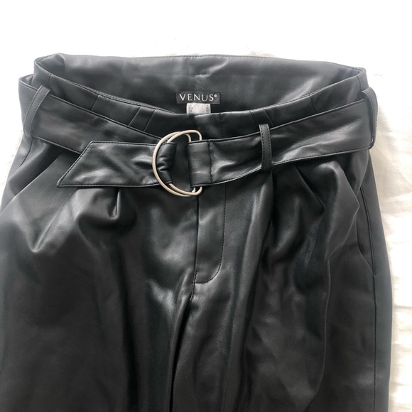 Venus Faux Leather Pants US4 SOLD - Picture 3 of 6